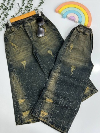 شلوار جین بچگانه کد 70295