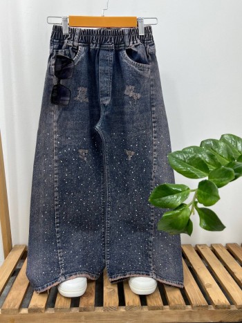 شلوار جین شافل کد 70335