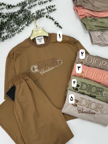 ست تیشرت و شلوار کد 8072