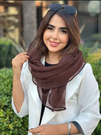 شال حریر پلیسه کد 4038